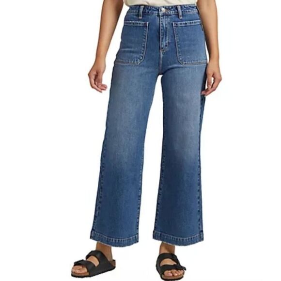 Silver Jeans | Vintage Patch Pocket Wide Leg Denim Jeans, Womens 26 - Picture 1 of 7